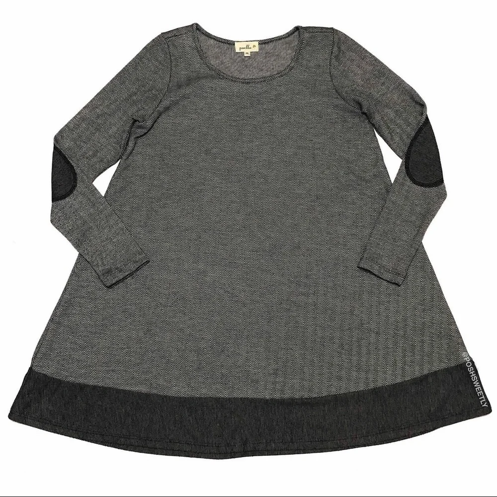 Anthropologie Herringbone Swing Dress - Picture 8 of 13